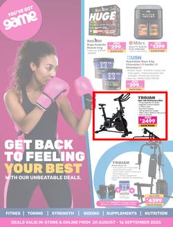 Game : Get Back To Feeling Your Best (20 August - 16 September 2025), page 1