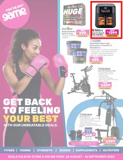 Game : Get Back To Feeling Your Best (20 August - 16 September 2025), page 1