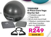 Trojan 4 Piece Core Yoga Starter Set