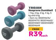Trojan Neoprene Dumbbell-Each