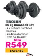   Trojan Dumbbell Set-20kg