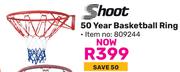 Shoot 50 Year Basketball Ring