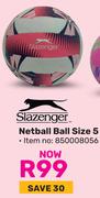 Slazenger Netball Ball Size 5