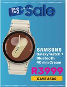 Samsung Galaxy Watch 7 Bluetooth 40mm (Cream)