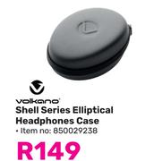 Volkano Shell Series Elliptical Headphones Case