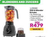 Logik 300W Blender Grinder