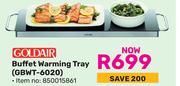 Goldair Buffet Warming Tray GBWT-6020