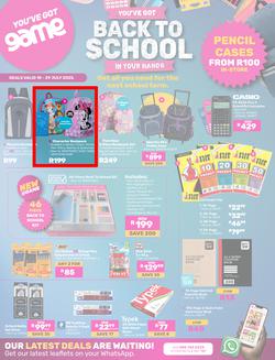 Game : Back To School (10 July - 29 July 2025), page 1