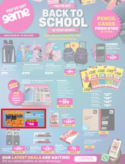 Game : Back To School (10 July - 29 July 2025), page 1