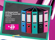 Donau A4 Lever Arch File-Each