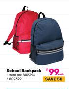 Elegant School Backpack-Each