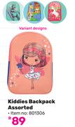 Elegant Kiddies Backpack Assorted