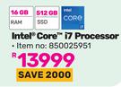 Lenovo Intel Core i7 Processor