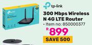 TP-Link 300 Mbps Wireless N 4G LTE Router