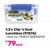 Addis 1.2L Clip n Seal Lunchbox 91876