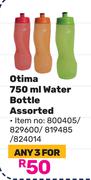 Otima 750ml Water Bottle Assorted-For Any 3