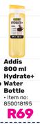 Addis 800l Hydrate+ Water Bottle