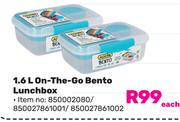 Addis 1.6L On The Go Bento Lunchbox-Each