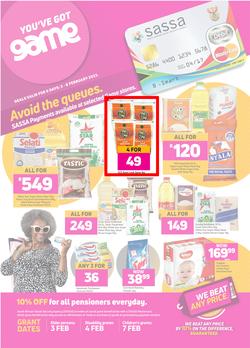 Game SASSA Kwa-Zulu Natal : You've Got Game (3 February - 8 February 2022), page 1