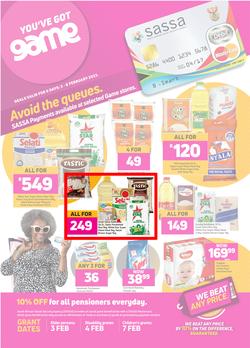 Game SASSA Kwa-Zulu Natal : You've Got Game (3 February - 8 February 2022), page 1