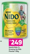 Nestle Nido 3+ Growing Up Milk Powder-1.8kg