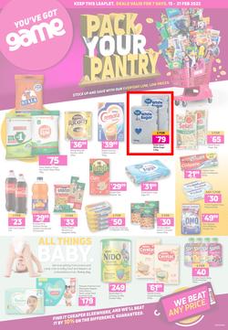 Game : Pack your Pantry (15 February - 21 February 2022), page 1