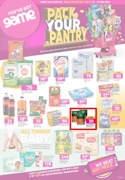 Game : Pack your Pantry (15 February - 21 February 2022), page 1