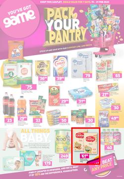 Game : Pack your Pantry (15 February - 21 February 2022), page 1
