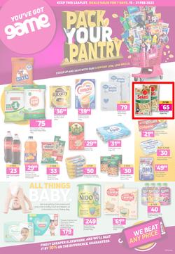 Game : Pack your Pantry (15 February - 21 February 2022), page 1