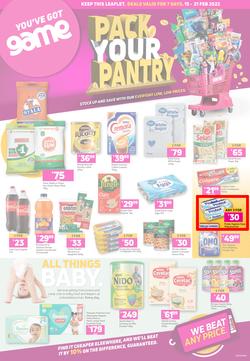 Game : Pack your Pantry (15 February - 21 February 2022), page 1