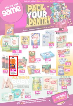 Game : Pack your Pantry (15 February - 21 February 2022), page 1