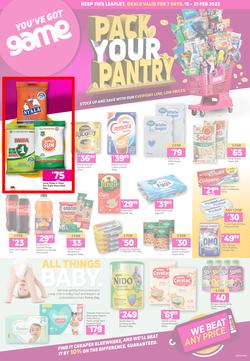 Game : Pack your Pantry (15 February - 21 February 2022), page 1