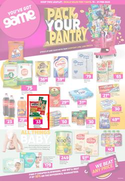 Game : Pack your Pantry (15 February - 21 February 2022), page 1