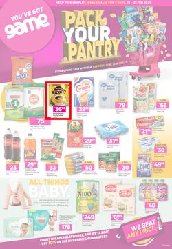 Game : Pack your Pantry (15 February - 21 February 2022), page 1