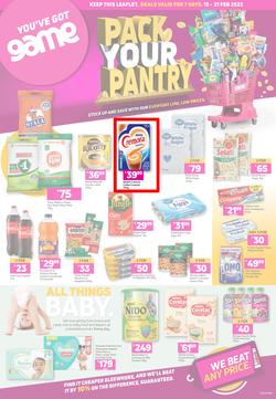 Game : Pack your Pantry (15 February - 21 February 2022), page 1