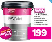 Simple Choice PVA Paint-20Ltr