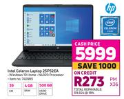 HP Intel Celeron Laptop 25P52EA
