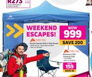 Ozark Trail 3m x 3m Gazebo With 2 Side Panels