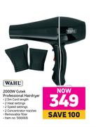Wahl 2000W Cutek Professional Hair Dryer