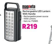 Magneto Rechargeable LED Lantern With Handle