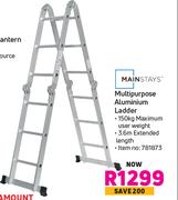 Mainstays Multipurpose Aluminium Ladder