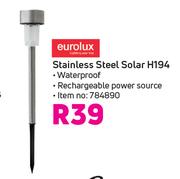 Eurolux Stainless Steel Solar H194