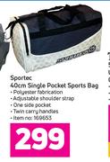 Sportec 40cm Single Pocket Sports Bag