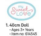 My Sweet Love 40cm Doll
