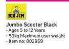 BigJim Jumbo Scooter (Black)