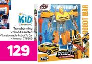 Kid Transforming Robot Assorted