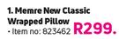Memre New Classic Wrapped Pillow 823462
