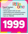 Little One Travel System