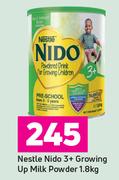 Nestle Nido 3+ Growing Up Milk Powder-1.8Kg