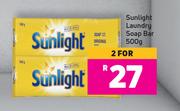Sunlight Laundry Soap Bar-For 2 x 500g
